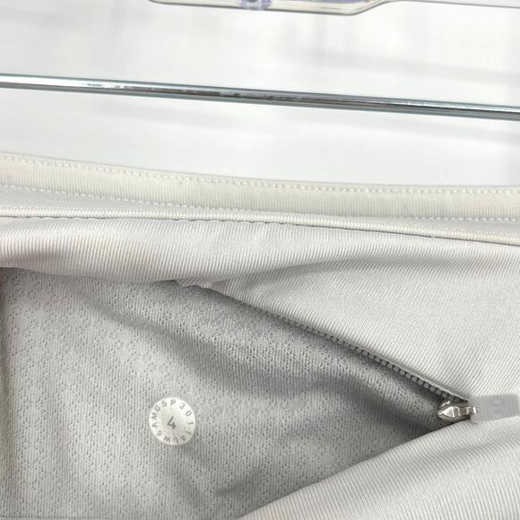 Lululemon Quick Feet Crop 19" Legging Black and White Size 4 - Picture 3 of 10